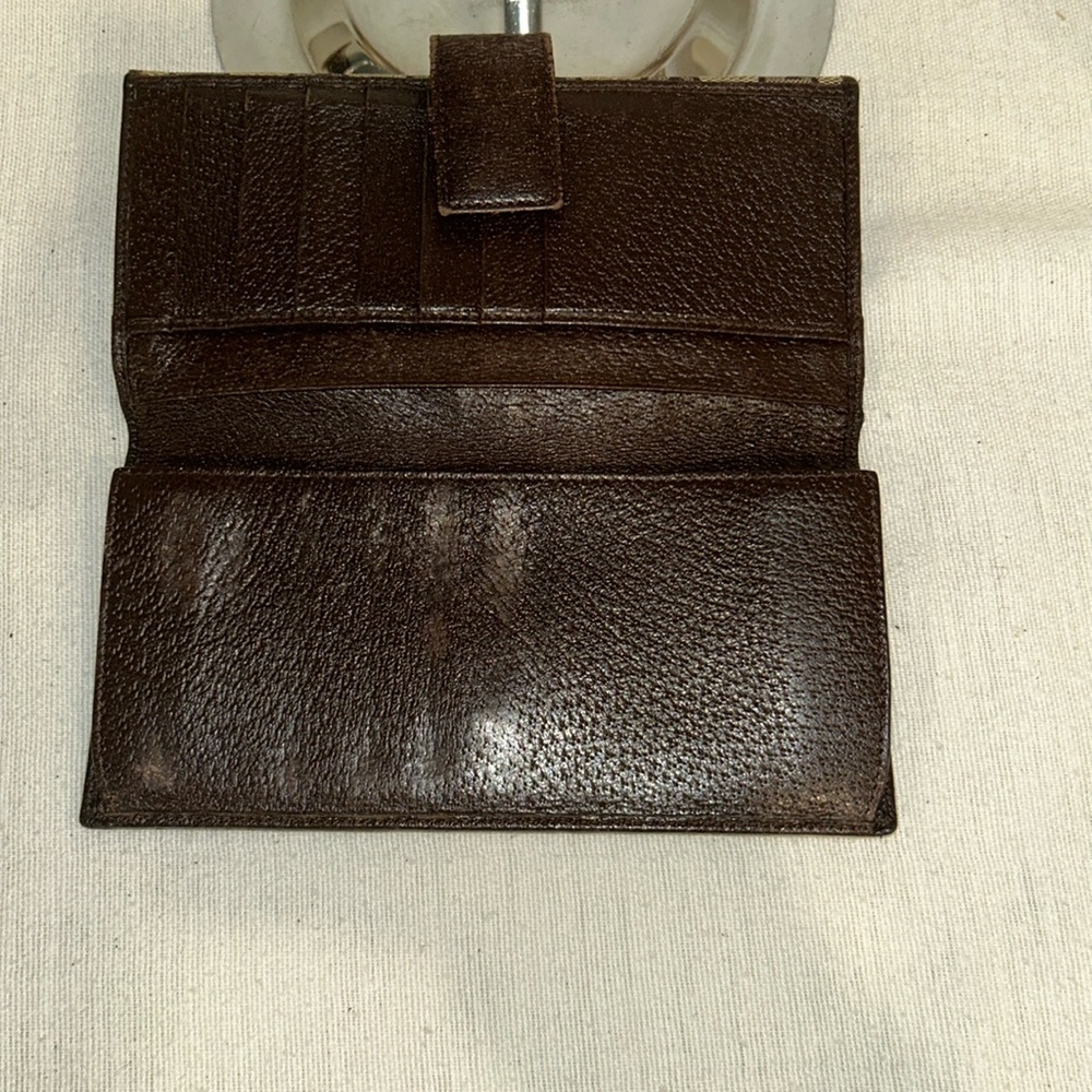 Authentic Gucci  Wallet trifold Vintage GG - Picture 7 of 14
